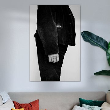 Die Hand des Landwirts