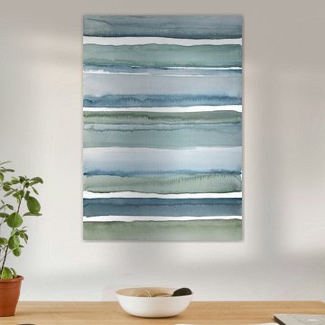 Abstrakter Aquarelldruck