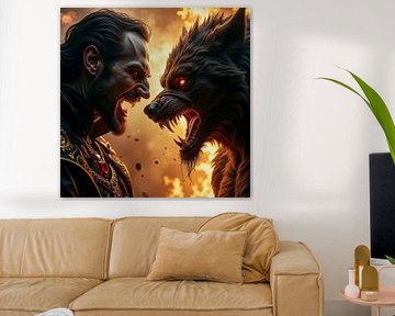 DRACULA VS. WEREWOLF – The Duel of the Damned by INFERAURUM