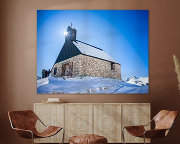 Zugspitze - Kapel van de Visitatie van de Maagd Maria van t.ART