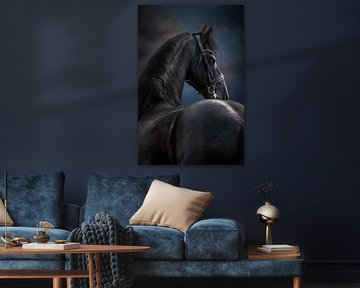 Fries paard van KDFotografie