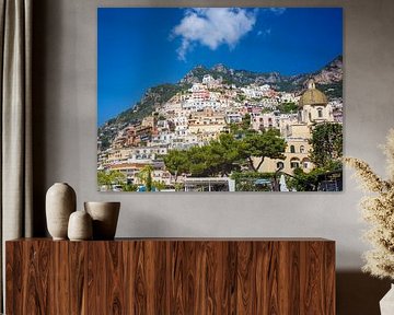 Positano aan de Amalfikust van t.ART