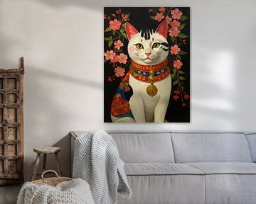 Vintage Asian Cat