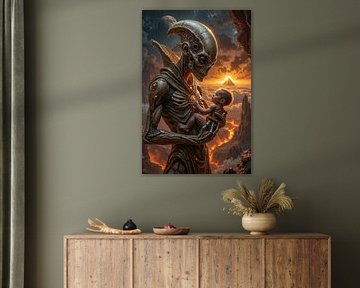 ANCIENT ALIENS : L’Alien et l’Enfant Humain