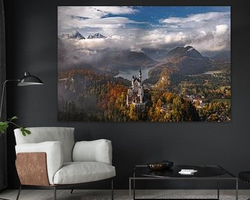 Unesco Werelderfgoed Kasteel Neuschwanstein van Achim Thomae Photography