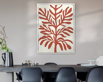 Grafische Naturform von Color Square