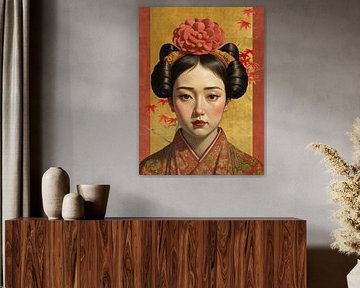 Asian Autumn van Marja van den Hurk