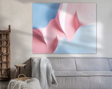 Pink Blue | Pink and Blue Harmony by Modern Collection