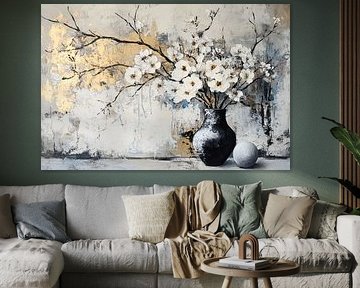 Fleur et vase
