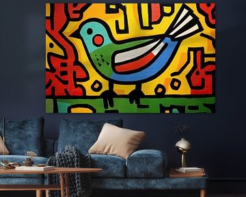 Oiseau joyeux sur La collection ARTEO