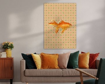 Glücklicher Goldfisch von Studio Miranlantijn