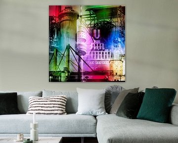 Collage coloré de Dortmund