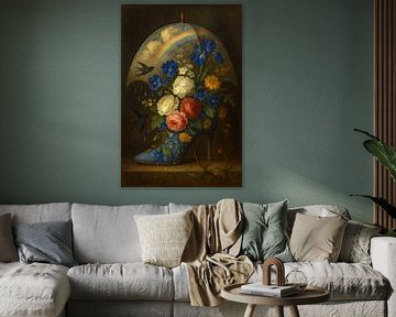 Still Life The Umbrella of Rainbows by Gisela Art for You