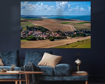 Escalles - village between fields and sea by Glenn Vlekke