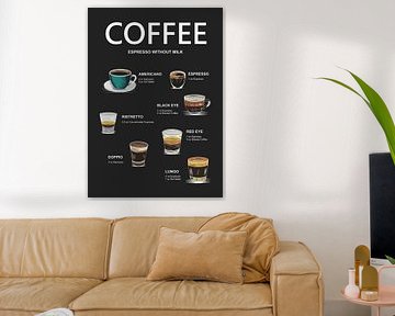 Espresso handgezeichnet
