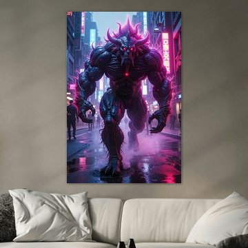 NEON MONSTER - Ein Ungeheuer stampft durch die Straßen von Tokio