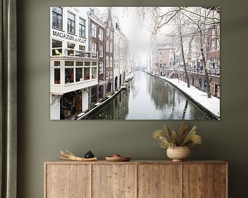 Winter in Utrecht. van André Blom Fotografie Utrecht