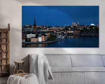 Die blaue Stunde in Stockholm