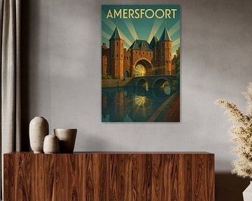Amersfoort Poster - Vintage Art Deco Muurkunst