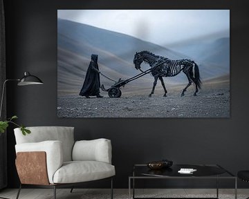 Het Paard Achter De Wagen Spannen van KRAB Obscura