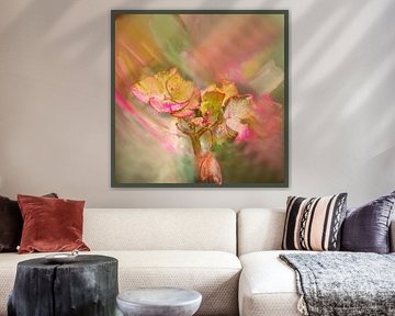 Rose romantique &amp ; vert sur Alida van Luijn-Toet