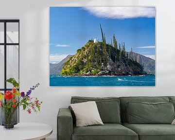 Lighthouse on Îlot Porc-Épic (Porcupine Island) by Joost Doude van Troostwijk