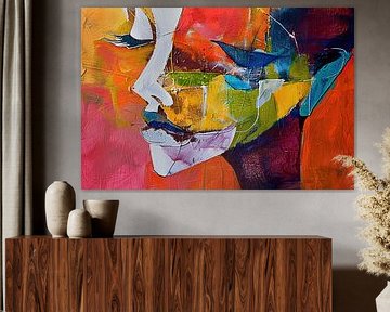 Woman Abstract by Eye catching paintings