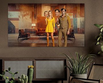 A Celebration of Masks – A 1970s Cinematic Portrait of Hidden Emotions van Arjen Roos