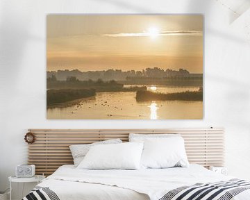 Dawn in the Biesbosch by Jan Jansen Natuurfotografie