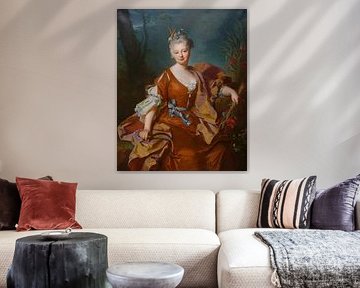 Mevrouw Marguerite Henriette de La Briffe, Hyacinthe Rigaud