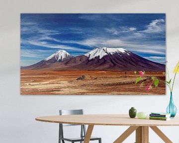 Die Vulkanlandschaft des Altiplanos in Bolivien von Roland Brack
