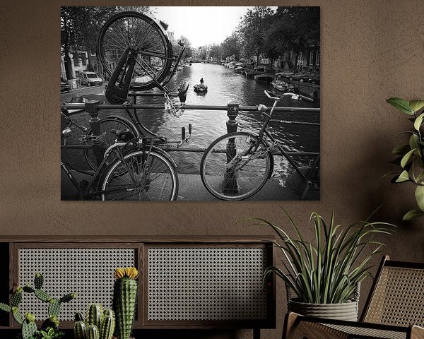 Amsterdamse gracht & fietsen