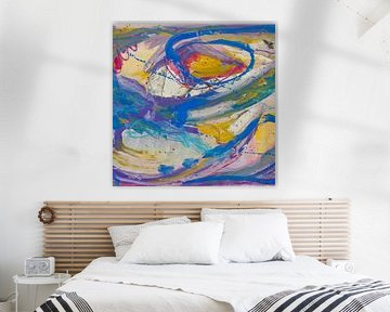 ‘Royal Blue’ – Koninklijke blauw (vierkant formaat)