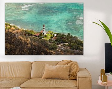 Phare de Diamond Head Hawaii sur Lisa Bouwman