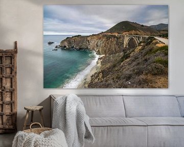 The Bixby bridge by Ton Kool