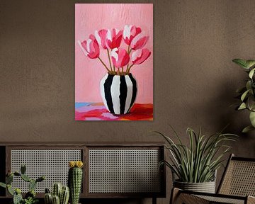 Kleurrijke Tulpen van Jacky