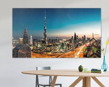 Die Skyline von Dubai  von Dennis Wierenga