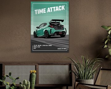 Toyota Yaris Racing by Vicky Hanggara