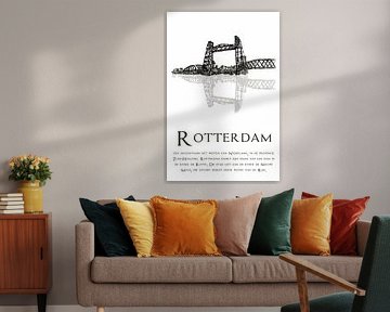De Hef Havenstad Rotterdam van Krista Kitsz Art