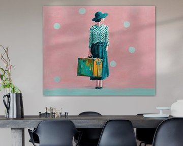 Stylish Traveler by Wonderful Art