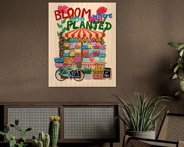 Blüte, wo du gepflanzt bist