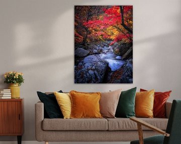 Herfst in de vallei van Tiger Seo