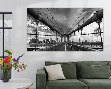 Brooklyn Bridge    New York by Kurt Krause