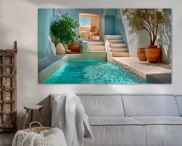 Piscine tranquille sur Harry Hadders Design