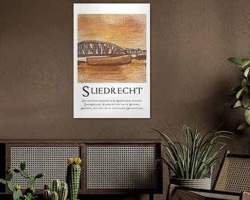 Baanhoekbrug Sliedrecht Drechtsteden van Krista Kitsz Art