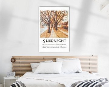 Singel Sliedrecht wandelpad van Krista Kitsz Art