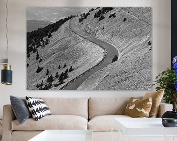 Bergweg naar Mont Ventoux (ZW)