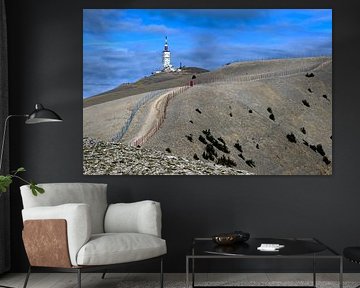 Der Gipfel des Mont Ventoux von Flatfield