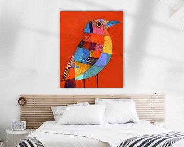 Vogel met Kleur | Vogel met Kleurvlakken