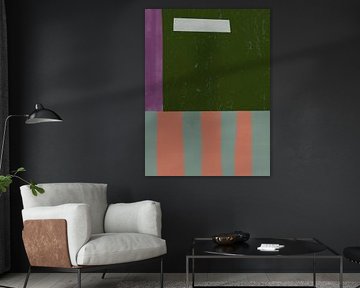 Striped Tranquility by Little Dean